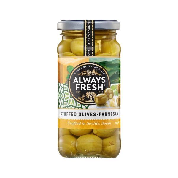 Stuffed Olives Parmesan
