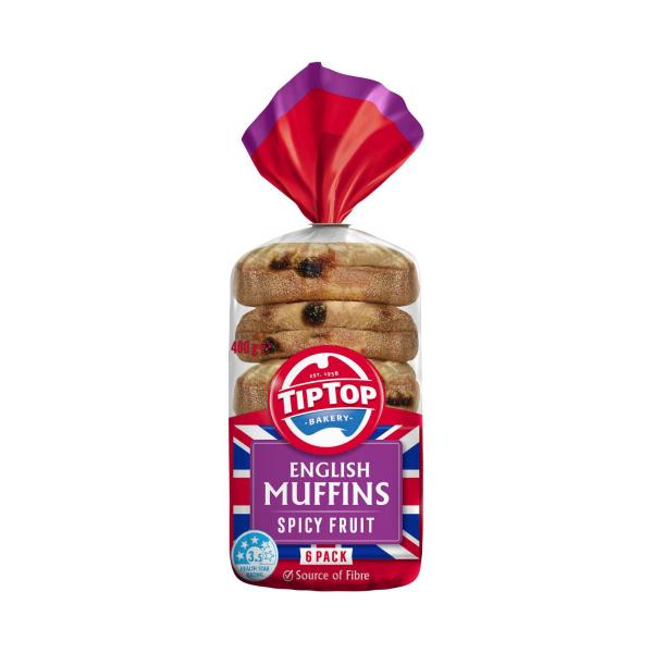 Muffins English Fruit & Spice
