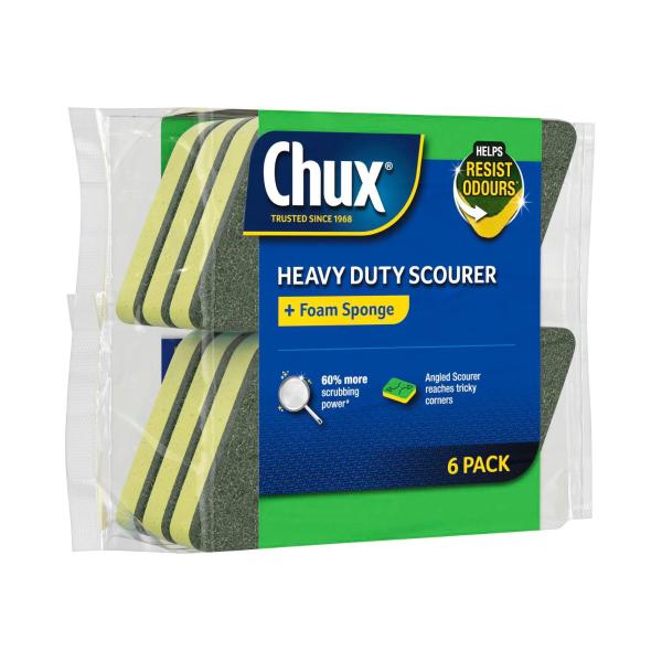 Heavy Duty Scourer + Foam Sponge