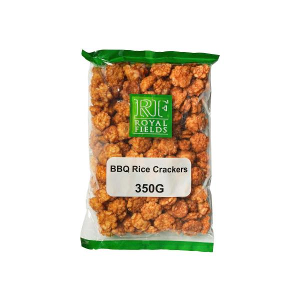 Baked BBQ Rice Crackers