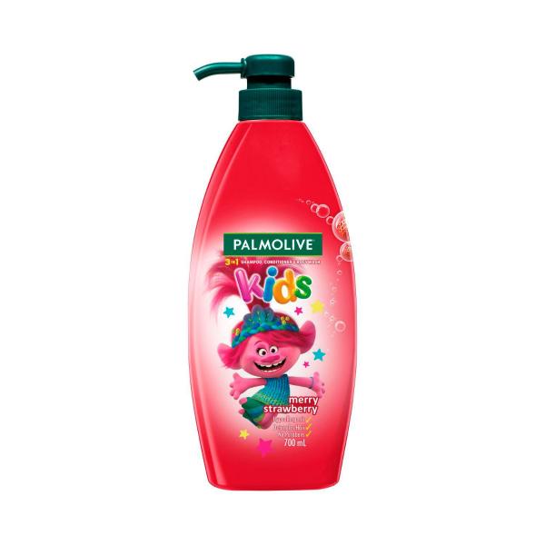 Kids 3 in 1 Merry Strawberry Shampoo Conditioner & Bodywash