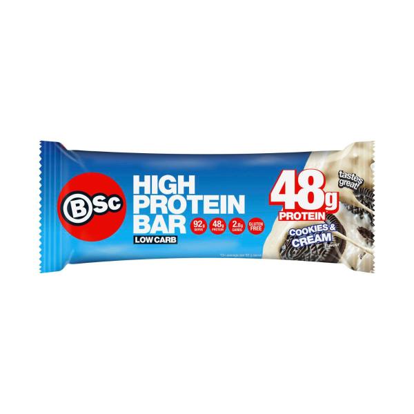 High Protein Bar Cookies & Cream