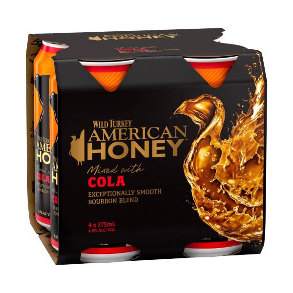 American Honey & Cola Can 375ml