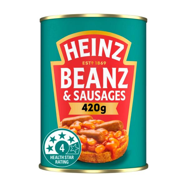 Baked Beans And Sausages Meal Beans