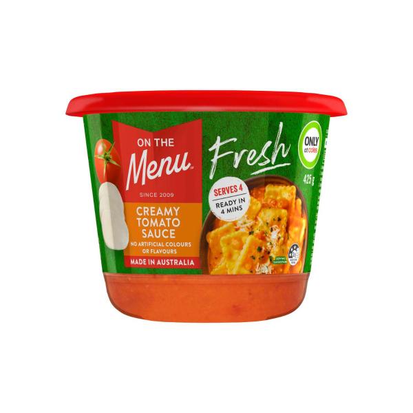 Fresh Creamy Tomato Sauce