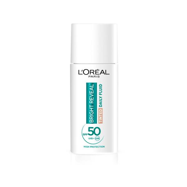 Paris Bright Reveal Tinted SPF 50 Medium Fluid