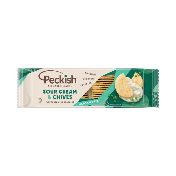 Rice Crackers Sour Cream Chives