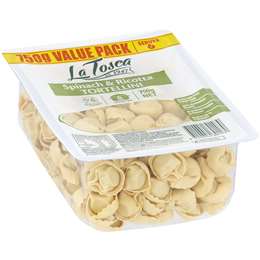 La Tosca Fresh Filled Pasta Spinach & Ricotta Totellini Value Pack 750g