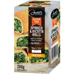 Jase's Kitchen Gluten Free Spinach & Ricotta Rolls 2 pack