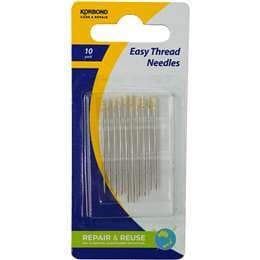 Korbond Easy Thread Needles 10 pack