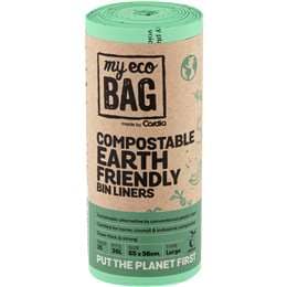 My Eco Bag Compostable Bin Liners Large 25 pack