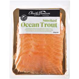 Clearly Premium Smoked Ocean Trout 250g