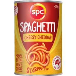 SPC Spaghetti Cheesy Cheddar 420g