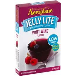 Aeroplane Jelly Lite Crystals Port Wine 9g x 2 pack