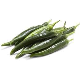 Green Cayenne Chilli each
