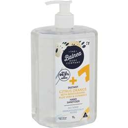 The Balnea Body Company Citrus Orange Hand Sanitiser 1L