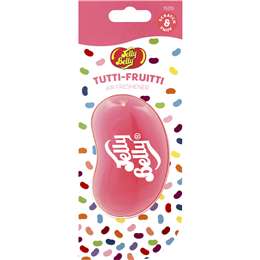 Jelly Belly Hanging Gel Car Air Freshener Tutti Frutti each
