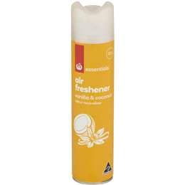Woolworths Essentials Air Freshener Vanilla & Coconut 237g
