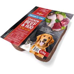 Regal Premium Chilled Pet Mince Chicken Beef & Roo 3.2kg