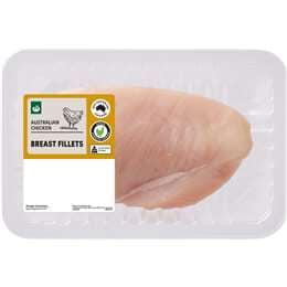Woolworths RSPCA Approved Chicken Single Breast Fillet 300g