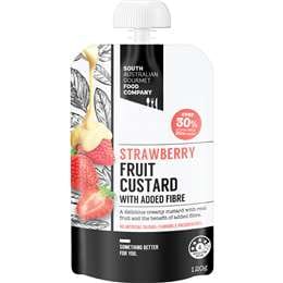 South Australian Gourmet Food Company Strawberry Custard 120g