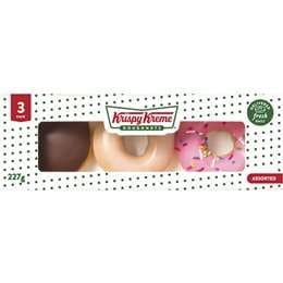 Krispy Kreme Assorted Doughnuts 3 pack