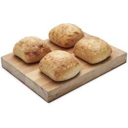 Woolworths Plain Ciabatta Rolls 4 pack