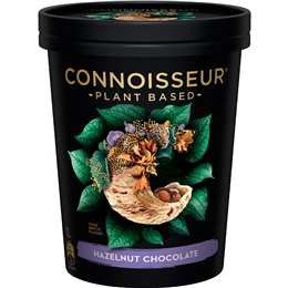Connoisseur Plant Based Hazelnut Chocolate Frozen Dessert Tub 1L