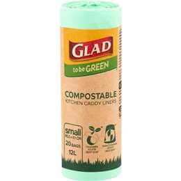 Glad To Be Green Compostable Small 20 pack