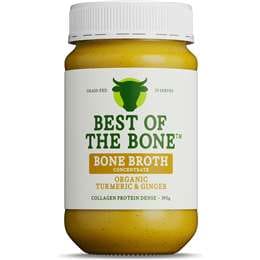 Best Of The Bone Broth Concentrate Organic Turmeric & Ginger 390g