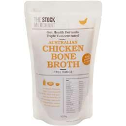 The Stock Merchant Triple Concentrated Chicken Bone Broth Free Range 500g