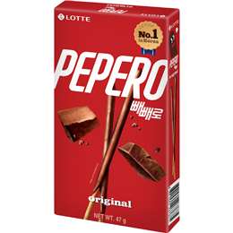 Lotte Pepero Chocolate Original Stick & Biscuit 47g