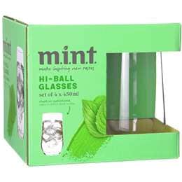MINT Hi-Ball Glasses 450ml 4 pack