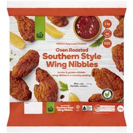 Woolworths Oven Roasted Southern Style Wing Nibbles 1kg