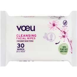 Voeu Cleansing Facial Wipes 30 pack