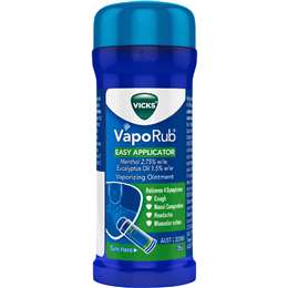 Vicks Vaporub Easy Applicator Decongestant Rub 35g