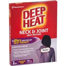 Deep Heat Neck & Joint Patches 2 pack