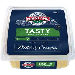 Mainland Tasty Cheese Slices Mild & Creamy 12 pack