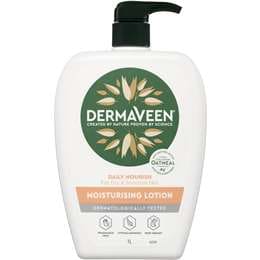 DermaVeen Daily Nourish Moisturising Lotion 1L