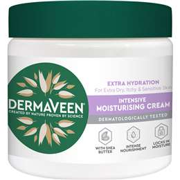 DermaVeen Extra Hydration Intensive Moisturising Cream 450g