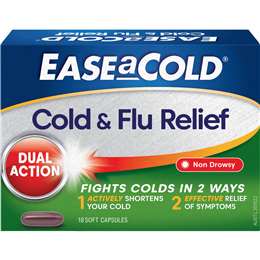 EASEaCOLD & Flu Relief 18 pack
