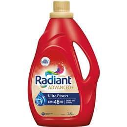 Radiant Advanced+ Ultra Power Laundry Liquid Detergent 1.8L