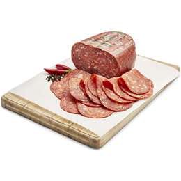 Bertocchi Hot Soppressa Salami Sliced From The Deli per 100g