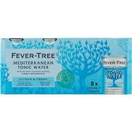 Fever-Tree Mediterranean Tonic Cans 150mL x 8 pack