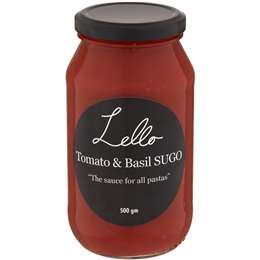 Lello Tomato & Basil Sugo 500g