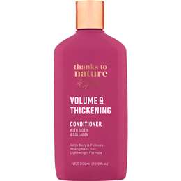 Thanks To Nature Volume Thickening Conditioner Biotin Collagen for Fine Hair 500mL