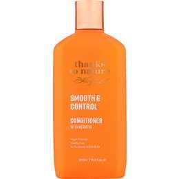 Thanks To Nature Smooth & Control Conditioner With Keratin For Frizzy Hair 500mL