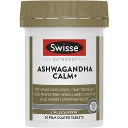 Swisse Ultiboost Ashwagandha Calm+ Tablets 60 pack