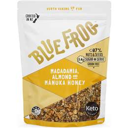 Blue Frog Macadamia Almond & Manuka Honey Muesli 350g