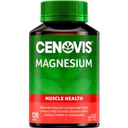Cenovis Magnesium Tablets Muscle Health Supplement 120 pack